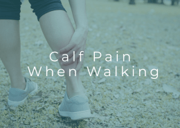 calf pain when walking that stops with rest illustration