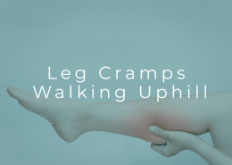 leg cramps when walking uphill