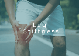 legs feel stiff when first starting to walk