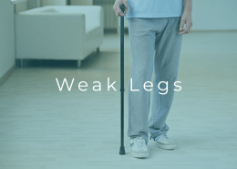 legs feel like they might give out