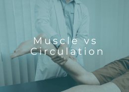 muscle pain versus circulation pain in the legs